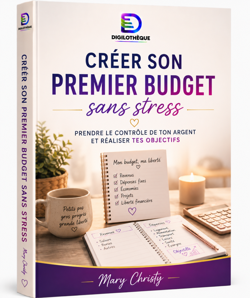 Couverture de l’ebook Créer son premier budget sans stress