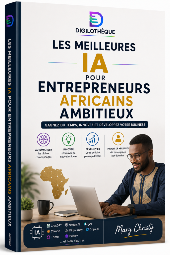 Couverture de l’ebook Les meilleures IA pour entrepreneurs africains ambitieux