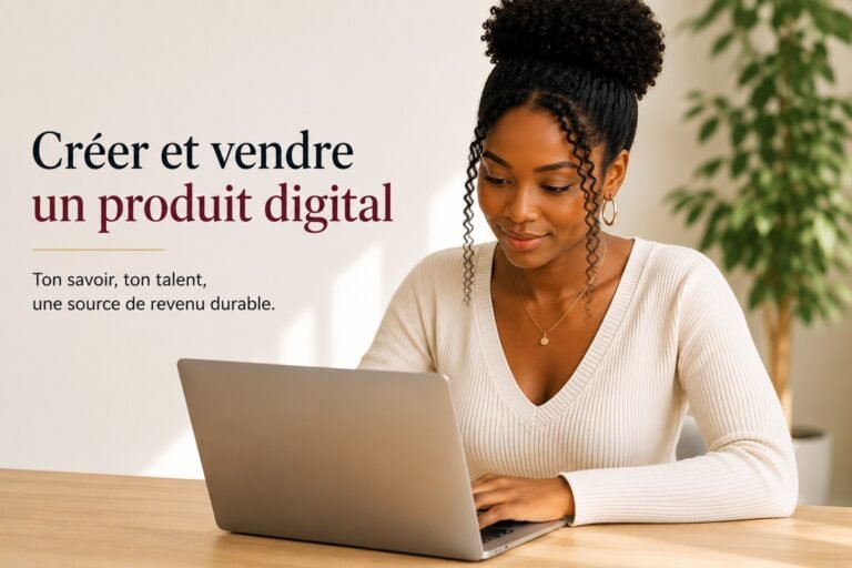 Créer et vendre un produit digital